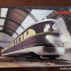 Trenes Escala: CATÁLOGO MÄRKLIN AÑO 2004 - NOVEDADES. ESPAÑOL.. Lote 101443779