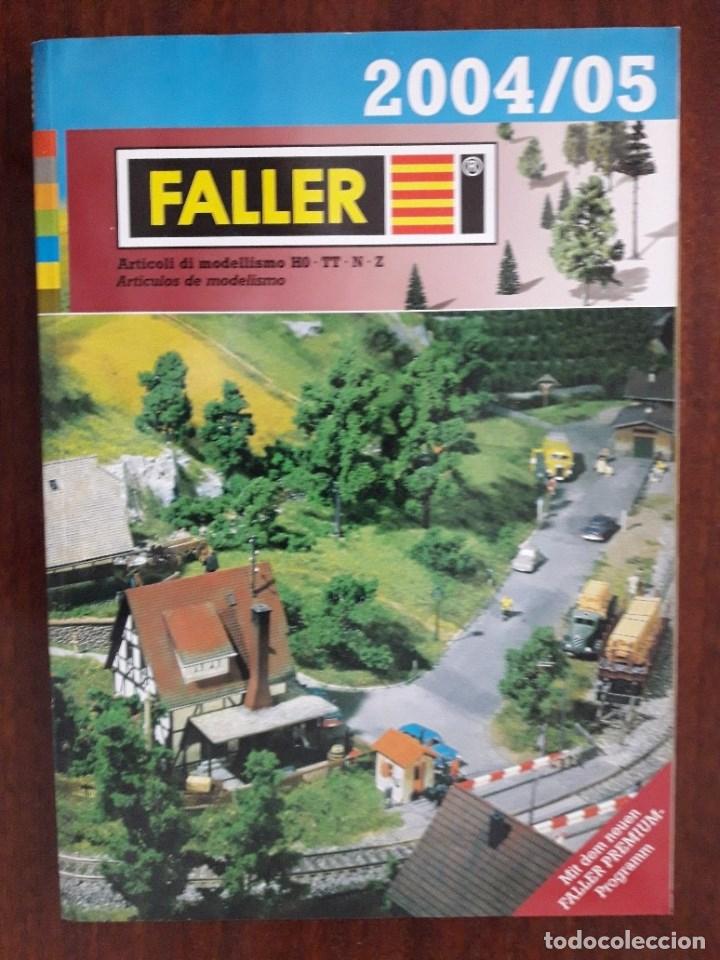 Trenes escala: Cat&aacute;logo Faller a&ntilde;o 2004/05 -  Espa&ntilde;ol. - Foto 1
