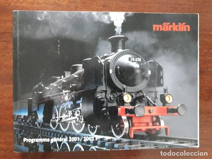 Trenes escala: Cat&aacute;logo M&auml;rklin a&ntilde;o 2001/2002-  Franc&eacute;s. - Foto 1