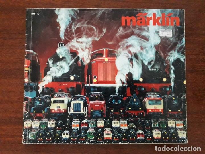 Trenes escala: Cat&aacute;logo M&aacute;rklin 1981 alem&aacute;n - Foto 1