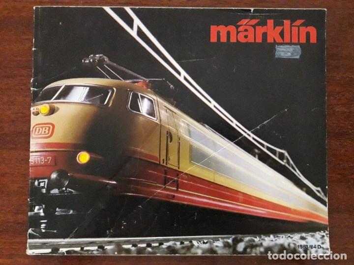 Trenes escala: Cat&aacute;logo M&aacute;rklin 1983 alem&aacute;n - Foto 1
