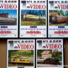 Trenes Escala: VIDEOS MÄRKLIN INSIDER CLUB DEL 2004 AL 2008. Lote 146120886