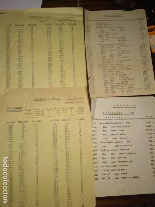 Trenes escala: Lista de precios marklin 1964-65 - Foto 1