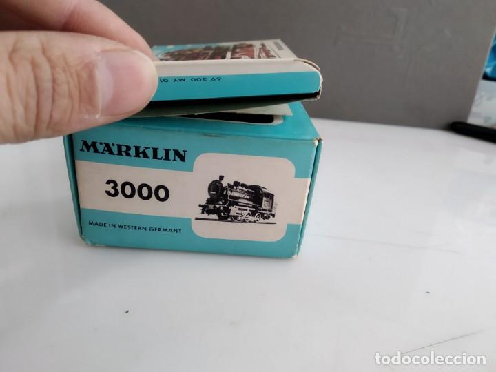 Trenes escala: ANTIGUA LOCOMOTORA DE H0 MARKLIN 3000 - Foto 4