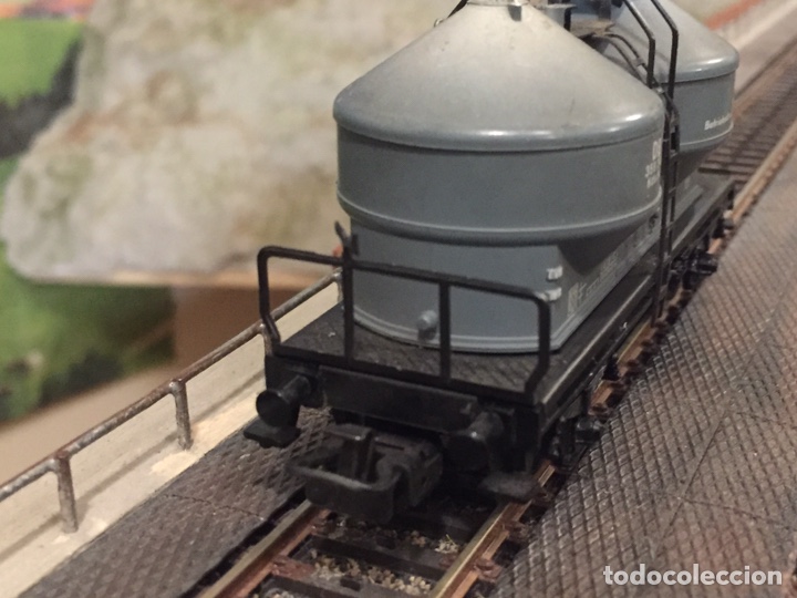 Trenes escala: M&auml;rklin H0, vag&oacute;n cisterna silo de 2 ejes, tipo Kds54 - Foto 4