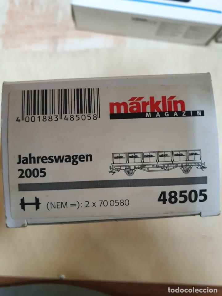 Trenes escala: Lote 5 Vagones Marklin - Foto 2