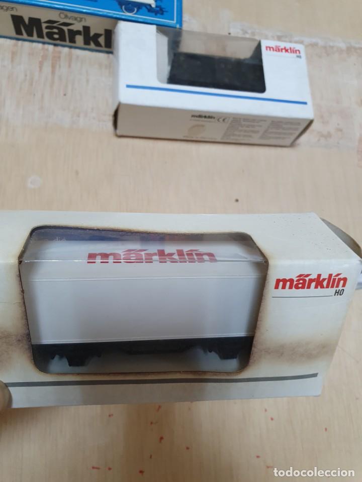 Trenes escala: Lote 5 Vagones Marklin - Foto 5