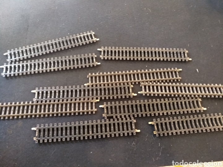 Trenes escala: Marklin 2100 Conjunto de 10 tramos rectos. - Foto 3