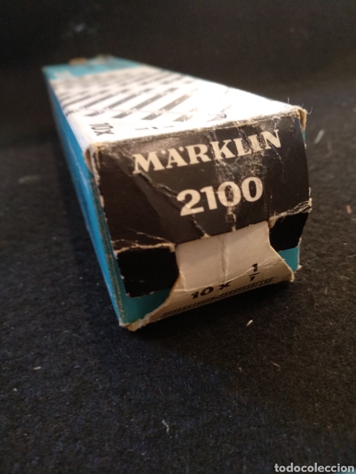 Trenes escala: Marklin 2100 Conjunto de 10 tramos rectos. - Foto 4