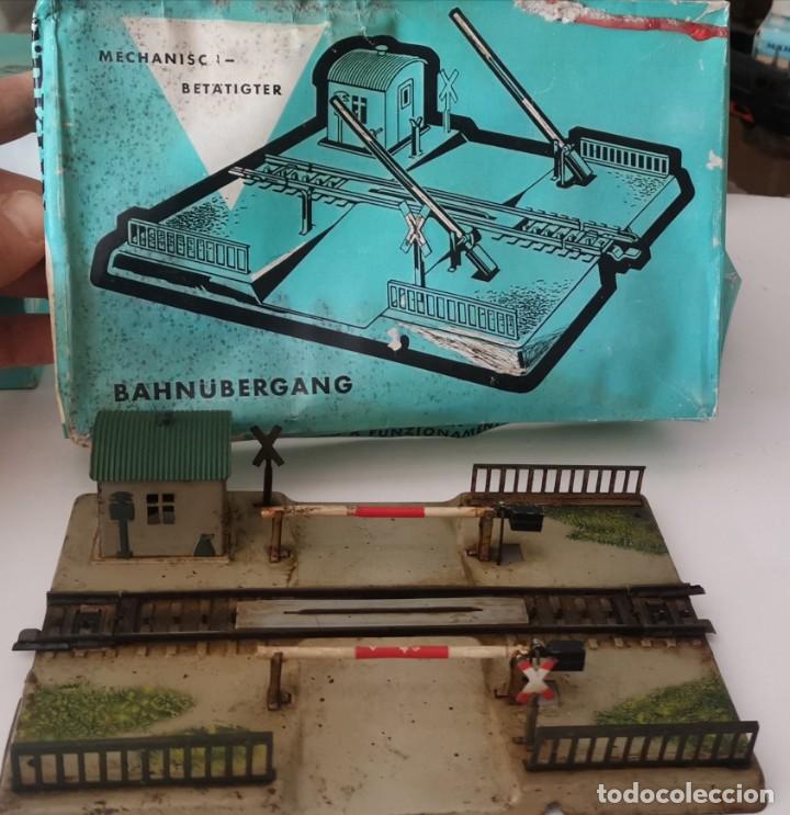 Trenes escala: Guarda barreras m&auml;rklin 7390 - Foto 4