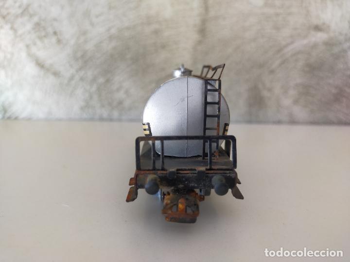 Trenes escala: VAG&Oacute;N CISTERNA ARAL MARKLIN HO - Foto 2