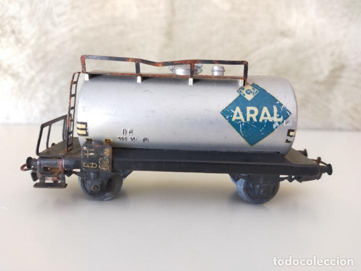 Trenes escala: VAG&Oacute;N CISTERNA ARAL MARKLIN HO - Foto 1