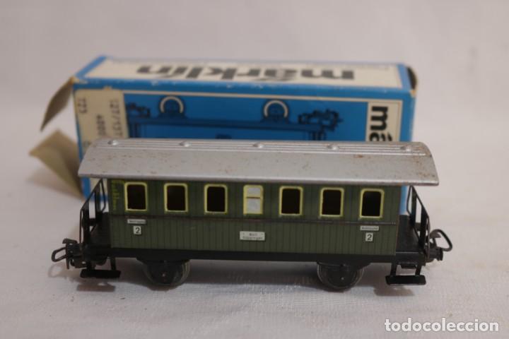 Trenes escala: MARKLIN VAG&Oacute;N EN CAJA REF. 4040 .FUNCIONA - Foto 3