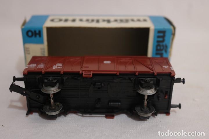 Trenes escala: MARKLIN VAG&Oacute;N EN CAJA REF. 4410 .FUNCIONA - Foto 4
