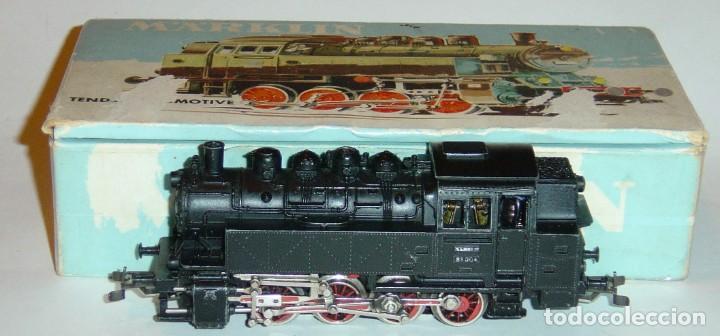 Trenes escala: MARKLIN HO, LOCOMOTORA DE VAPOR DIGITAL REF. 3031 CON TELEX, &iexcl;DECODER A ELEGIR! - Foto 1