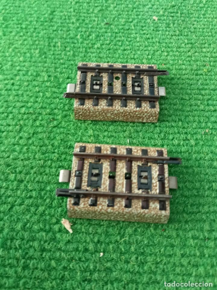 Trenes escala: trozos vias complemento DISPONGO DE MAS. - Foto 1