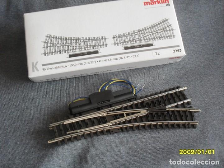 Scale Trains: desvio marklin K motorizado nuevo del todo