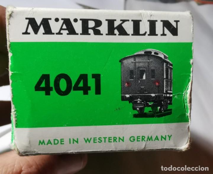 Trenes escala: CAJA VAGON MARKLIN 4041 - Foto 3
