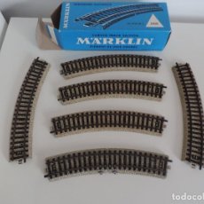 Comboios Escala: MARKLIN - H0 - 6 VÍAS CURVAS - 5100. Lote 302766598