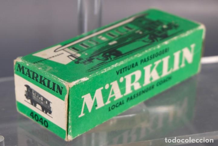 Trenes escala: Vag&oacute;n Marklin ref.4040 - con caja original - Foto 7