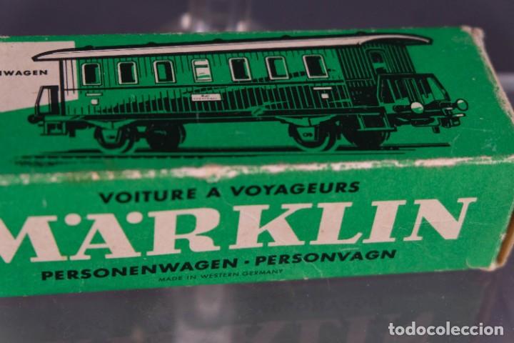 Trenes escala: Vag&oacute;n Marklin ref.4040 - con caja original - Foto 9