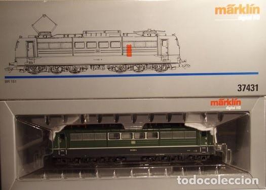 Trenes escala: M&auml;rklin 37431 Serie 151 de la DB - Foto 2