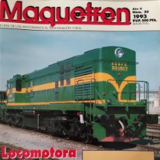 Trenes Escala: REVISTA MENSUAL MAQUETREN _ AÑO II Nº 20 1993