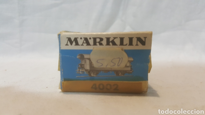 Trenes escala: VAG&Oacute;N ESCALA H0 MARKLIN REF.4002 - Foto 8
