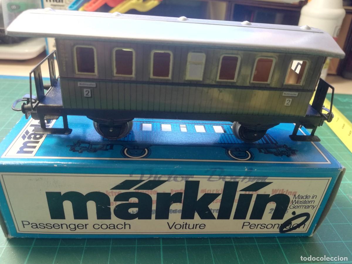 Trenes escala: VAGON PASAJEROS MARKLIN HO - Foto 1