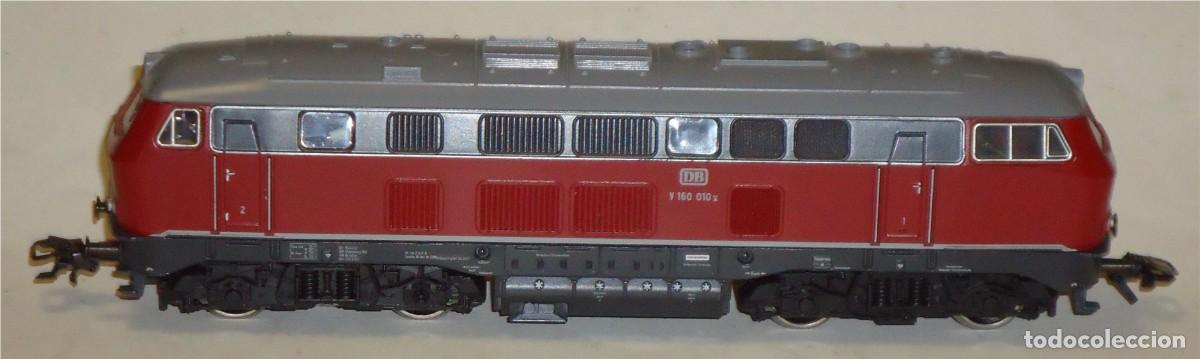 Trenes escala: MARKLIN HO, LOCOMOTORA DIGITAL V 160 010 DB REF. 3675, MOTOR DC, DECODER A ELEGIR - Foto 1