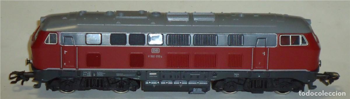 Trenes escala: MARKLIN HO, LOCOMOTORA DIGITAL V 160 010 DB REF. 3675, MOTOR DC, DECODER A ELEGIR - Foto 2