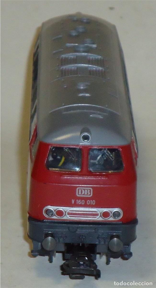 Trenes escala: MARKLIN HO, LOCOMOTORA DIGITAL V 160 010 DB REF. 3675, MOTOR DC, DECODER A ELEGIR - Foto 4