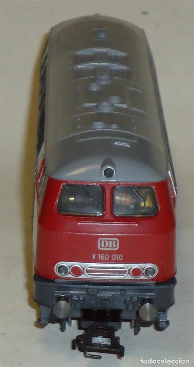 Trenes escala: MARKLIN HO, LOCOMOTORA DIGITAL V 160 010 DB REF. 3675, MOTOR DC, DECODER A ELEGIR - Foto 5