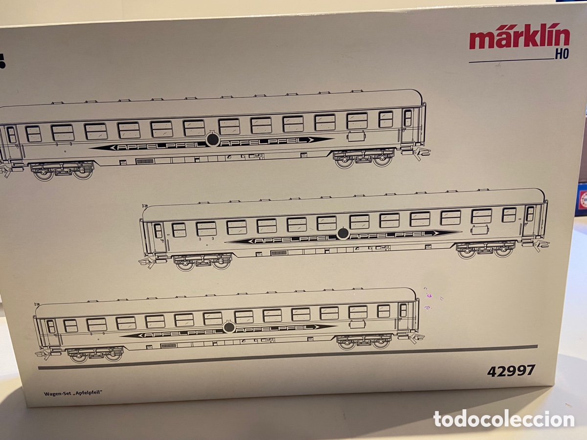 Trenes escala: Vagones Marklin 42997. H0 - Foto 2