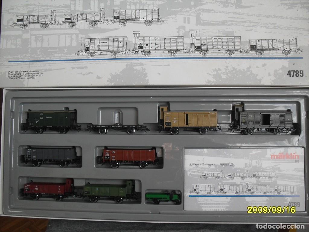 Treni in Scala: caja vagones marklin epoca I 4789