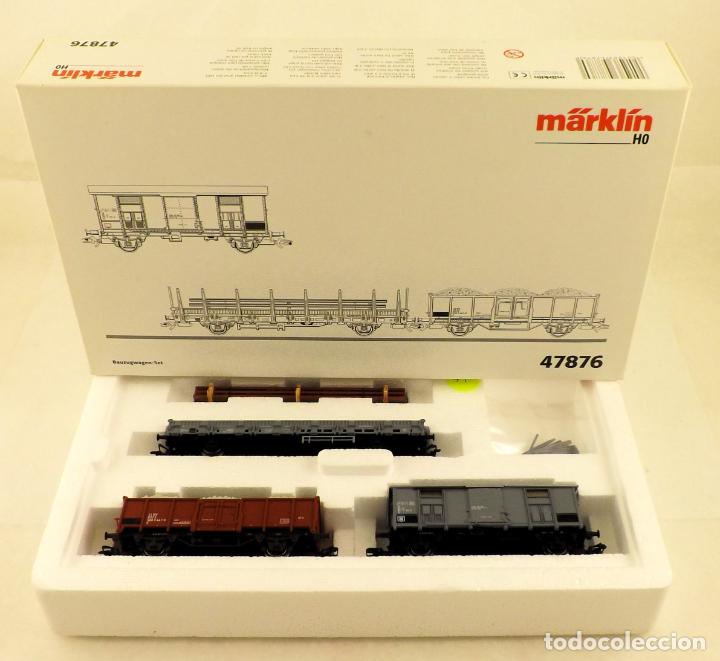 Trenes escala: Marklin 47876 Conjunto / Set vagones cargas - Foto 1