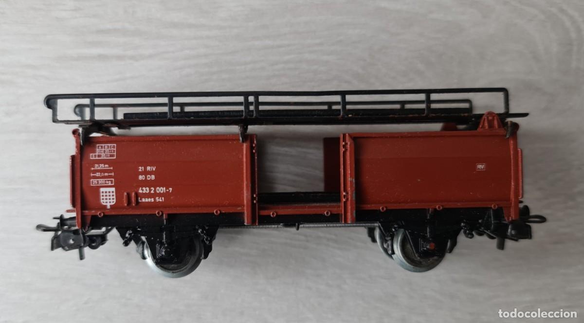 Trenes escala: Vag&oacute;n mercanc&iacute;as Marklin - Foto 1