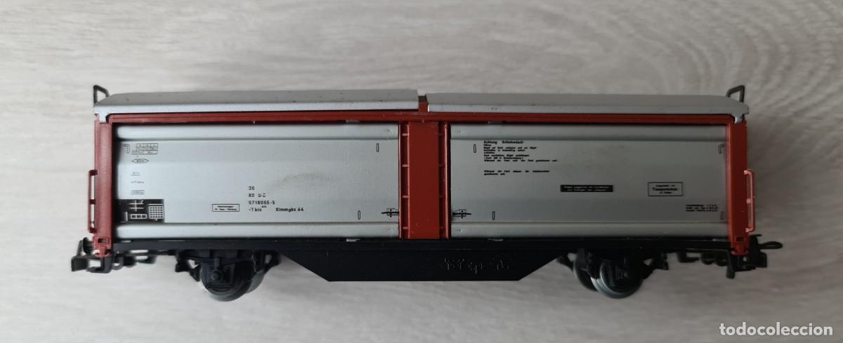 Trenes escala: Vag&oacute;n mercanc&iacute;as Marklin - Foto 1