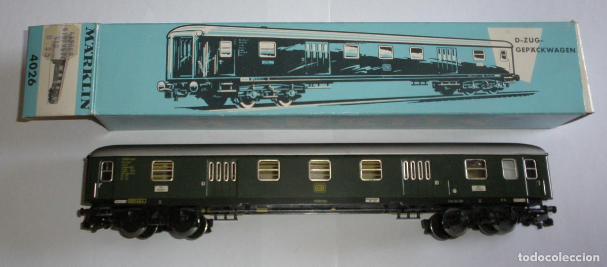 Trenes escala: FURG&Oacute;N EXPRESS MARKLIN DE LA DB. REFERENCIA 4026. - Foto 1