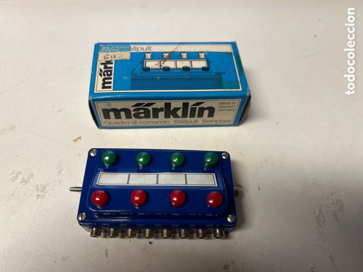 Trenes escala: MARKLIN RF 7072 PANEL DE CONTROL EN CAJA ORIGINAL - Foto 2
