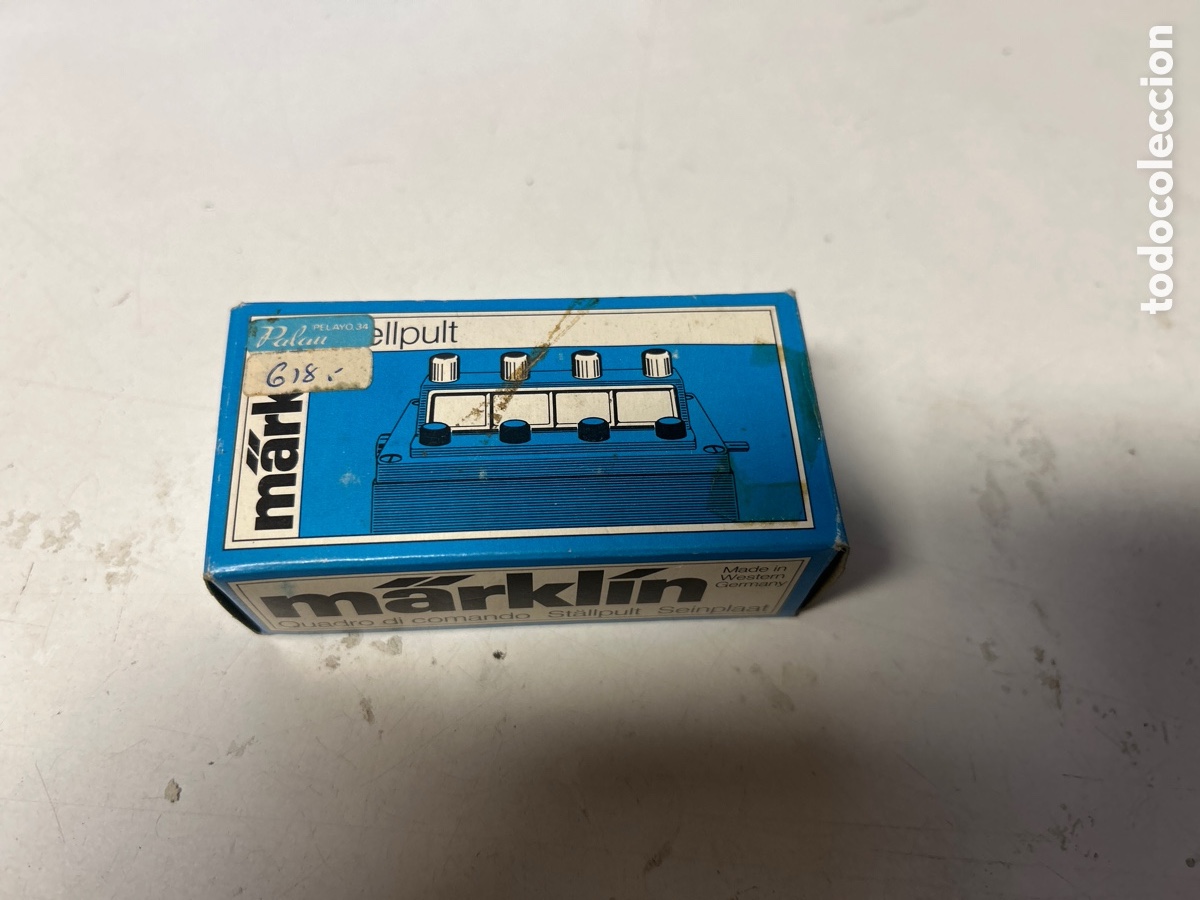 Trenes escala: MARKLIN RF 7072 PANEL DE CONTROL EN CAJA ORIGINAL - Foto 1