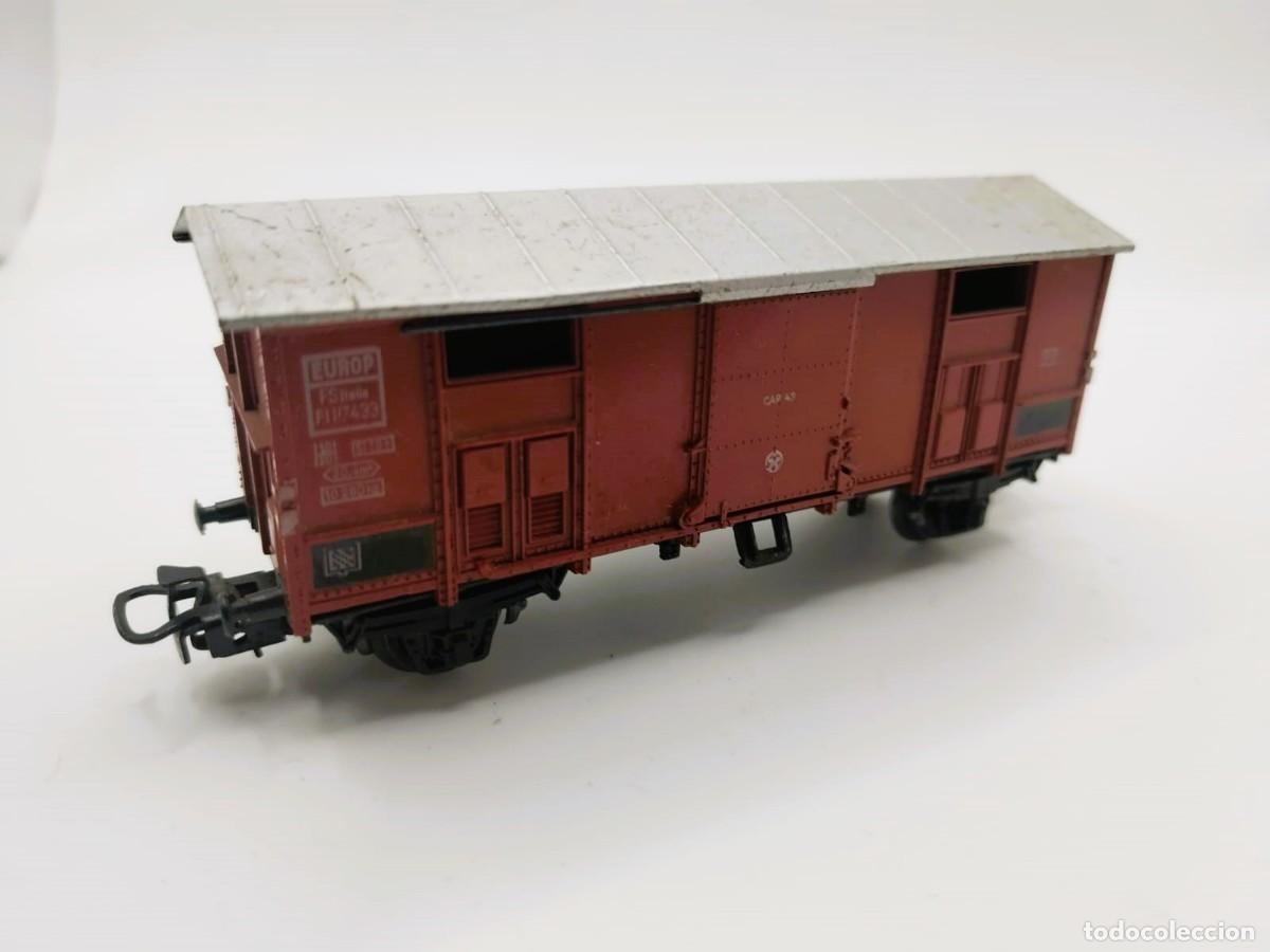 Trenes escala: MArklin 4550 H0 vag&oacute;n carga - Foto 3