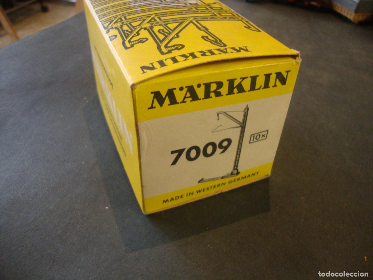 Trenes escala: CAJA MARKLIN REF 7009 CON VARIAS CATENARIAS HO - Foto 3