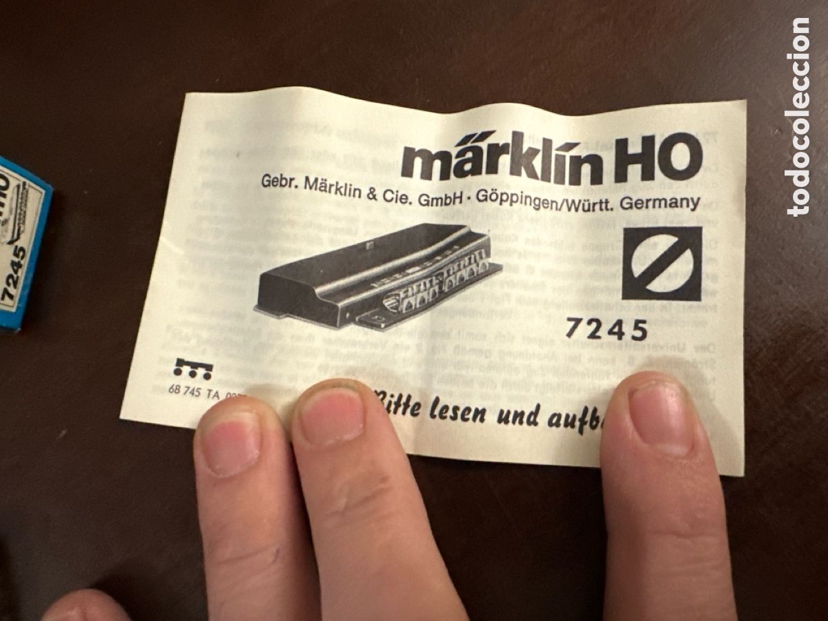 Trenes escala: RELE UNIVERSAL MARKLIN 7245 COMO NUEVO - Foto 4