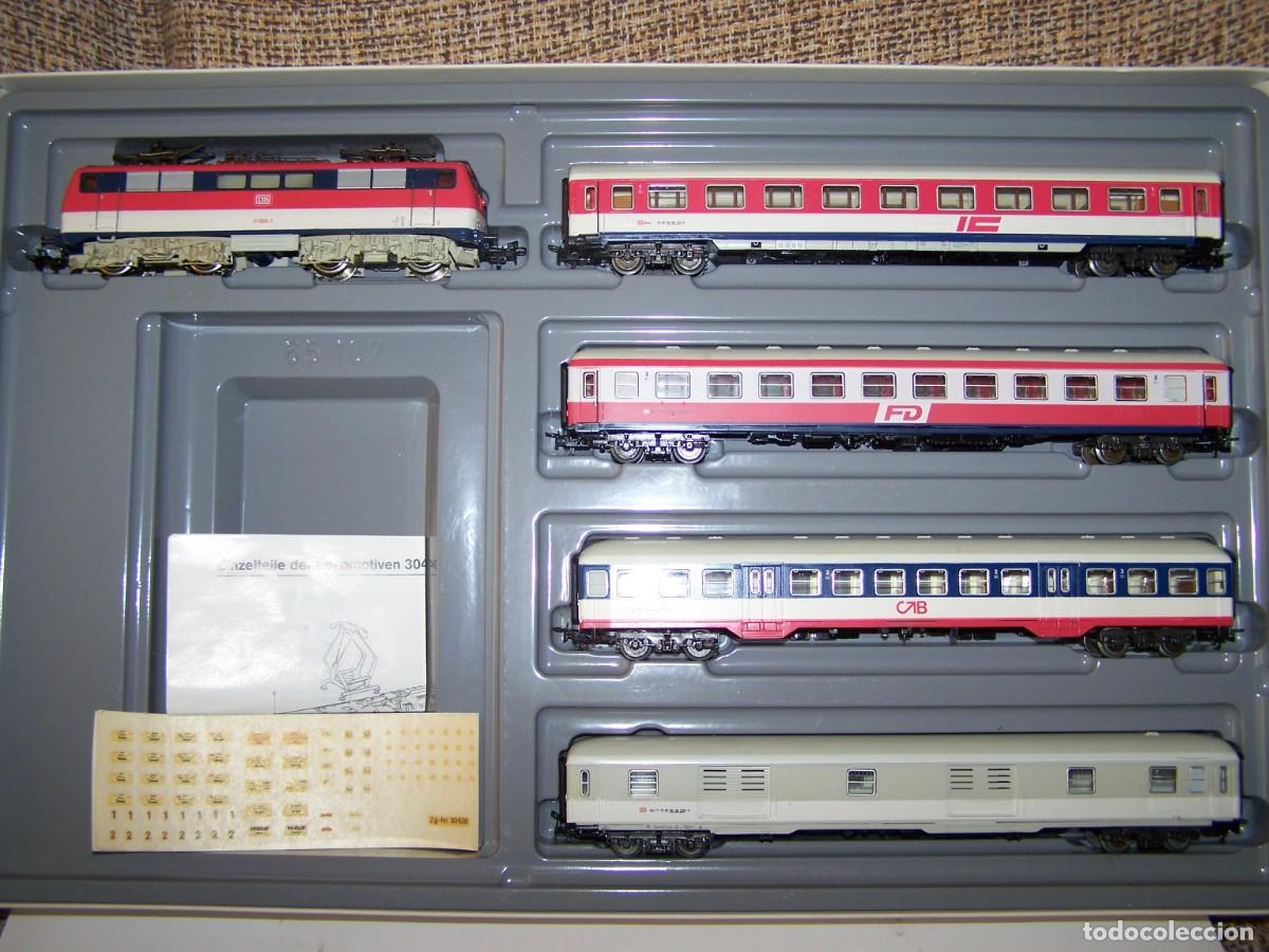 Trenes escala: Composici&oacute;n MARKLIN H0 ref. 2859. Completo. - Foto 3