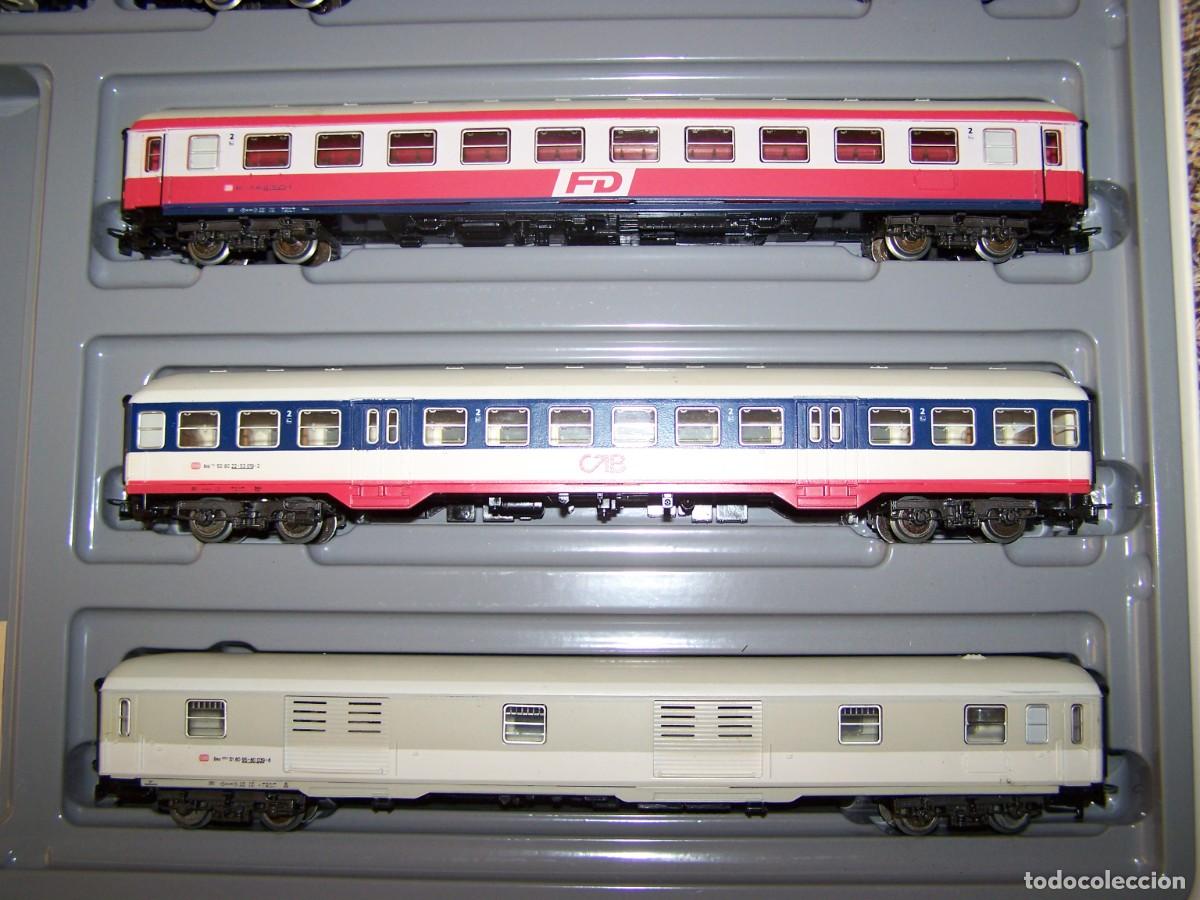 Trenes escala: Composici&oacute;n MARKLIN H0 ref. 2859. Completo. - Foto 6