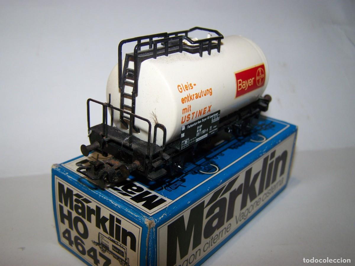 Trenes escala: Cisterna Marklin H0. Bayer. En caja. - Foto 3