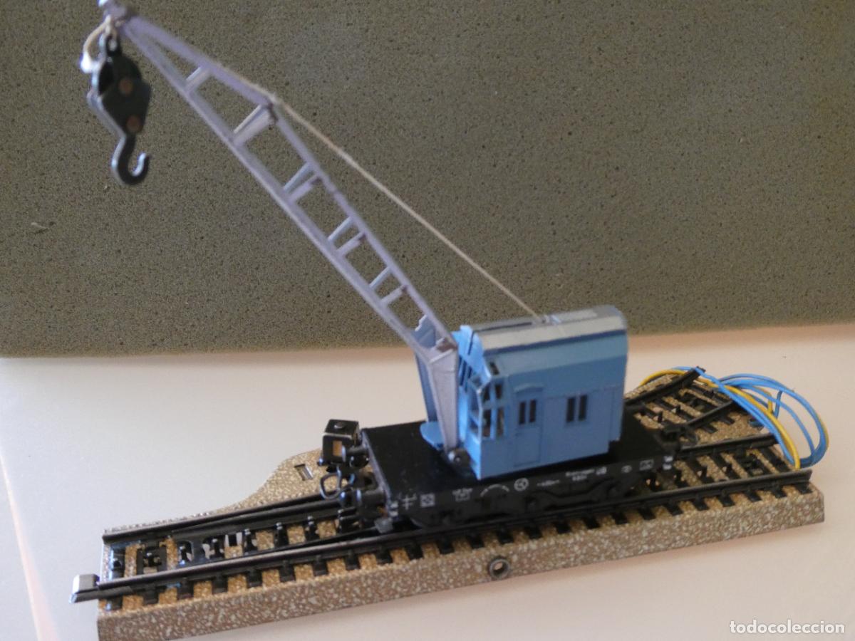 Trenes Escala: MAQUETA FERROVIARIA. MARKLIN ALEMANIA ESCALA H0. VAG&Oacute;N GR&Uacute;A. 160GR