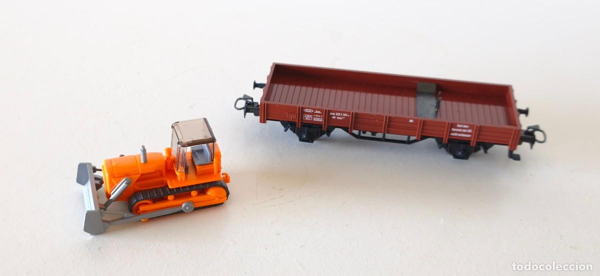 Trenes escala: VAGON PLATAFORMA MARKLIN 4424 HO - Foto 1