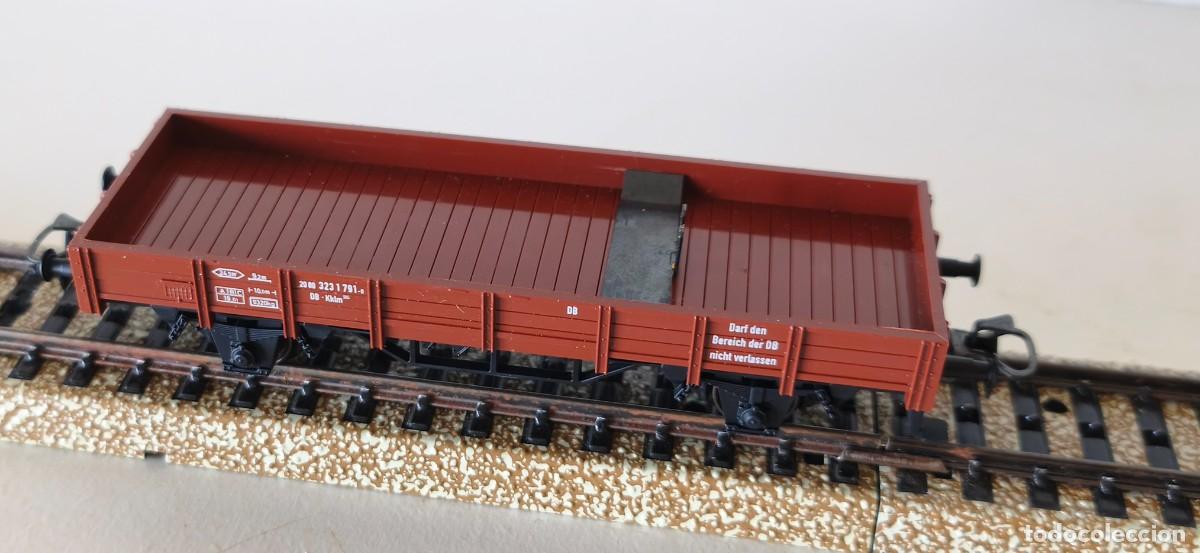 Trenes escala: VAGON PLATAFORMA MARKLIN 4424 HO - Foto 3